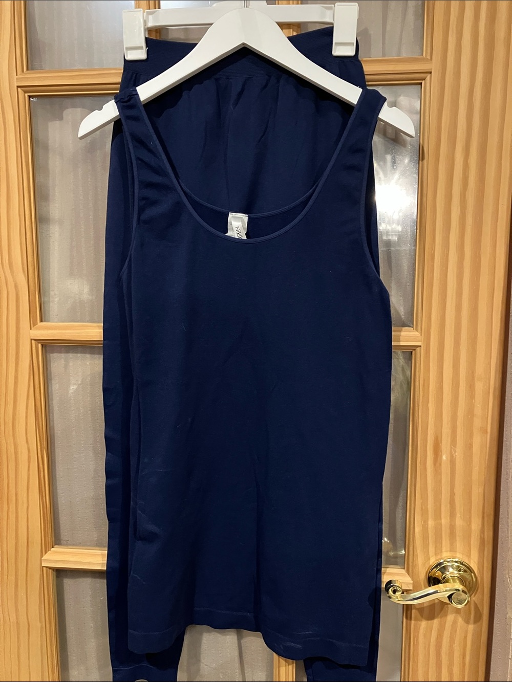 Nikibiki Navy Scoop Neck Tank Top & Pants